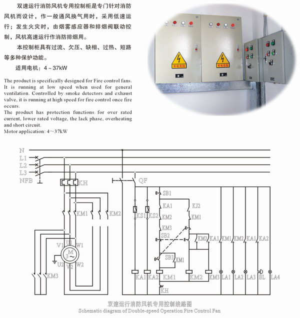 单、双速消防系列电控柜